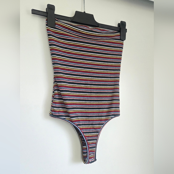 Colorful Striped Tube Top - Picture 3 of 3